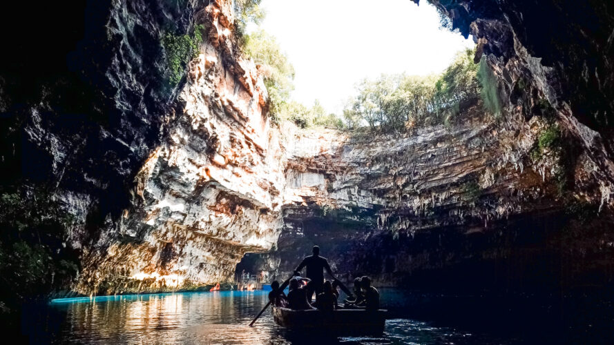 Melissani Lake and Cave, Cephalonia, Greece 2018-9