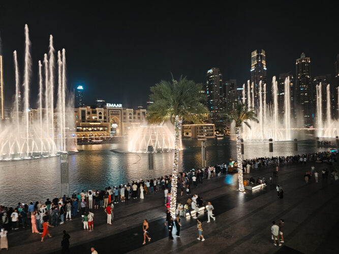 The Dubai Fountain, UAE 2024-25