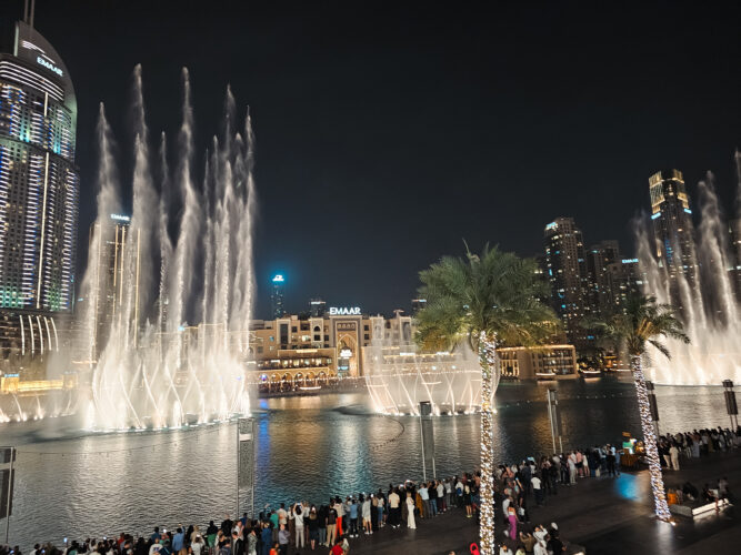 The Dubai Fountain, UAE 2024-27