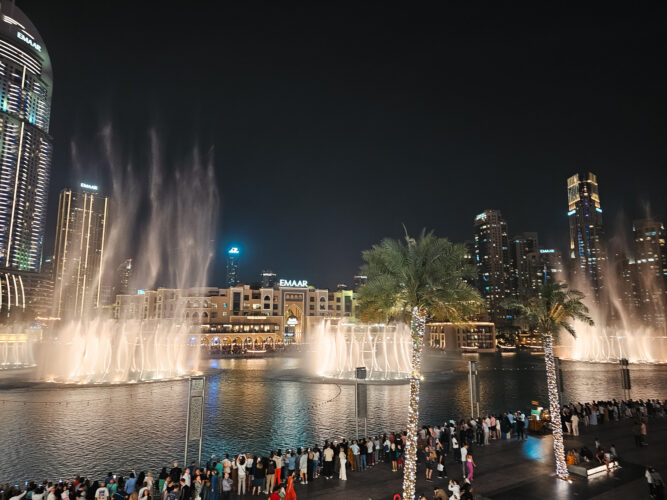 The Dubai Fountain, UAE 2024-30